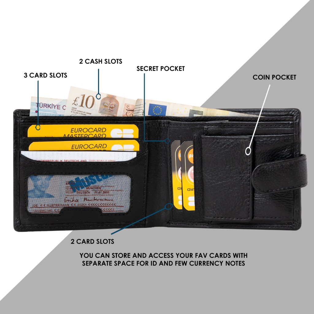 Classic Leather Wallet view 4