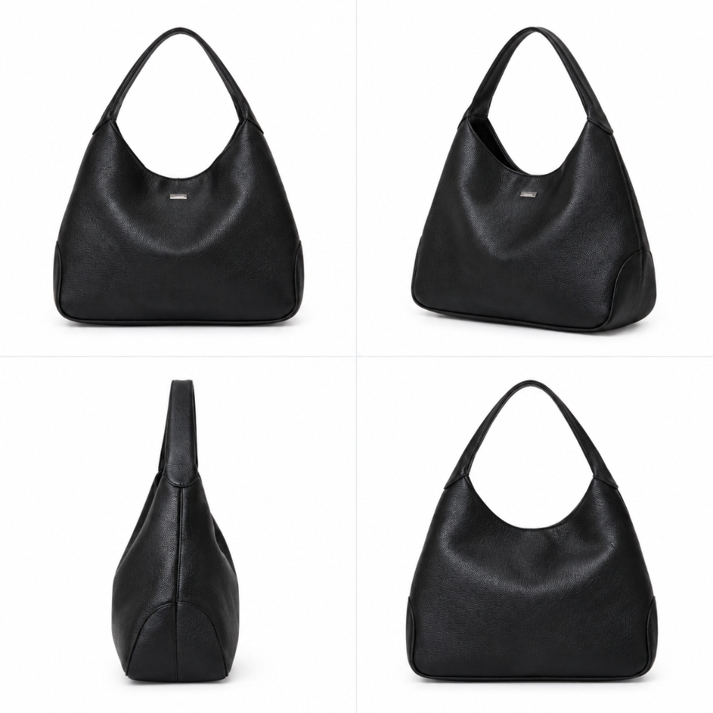 Everyday Leather Shoulder Tote view 4