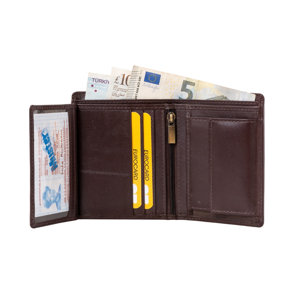 Executive Gold Edition Leather Bifold Wallet view 4