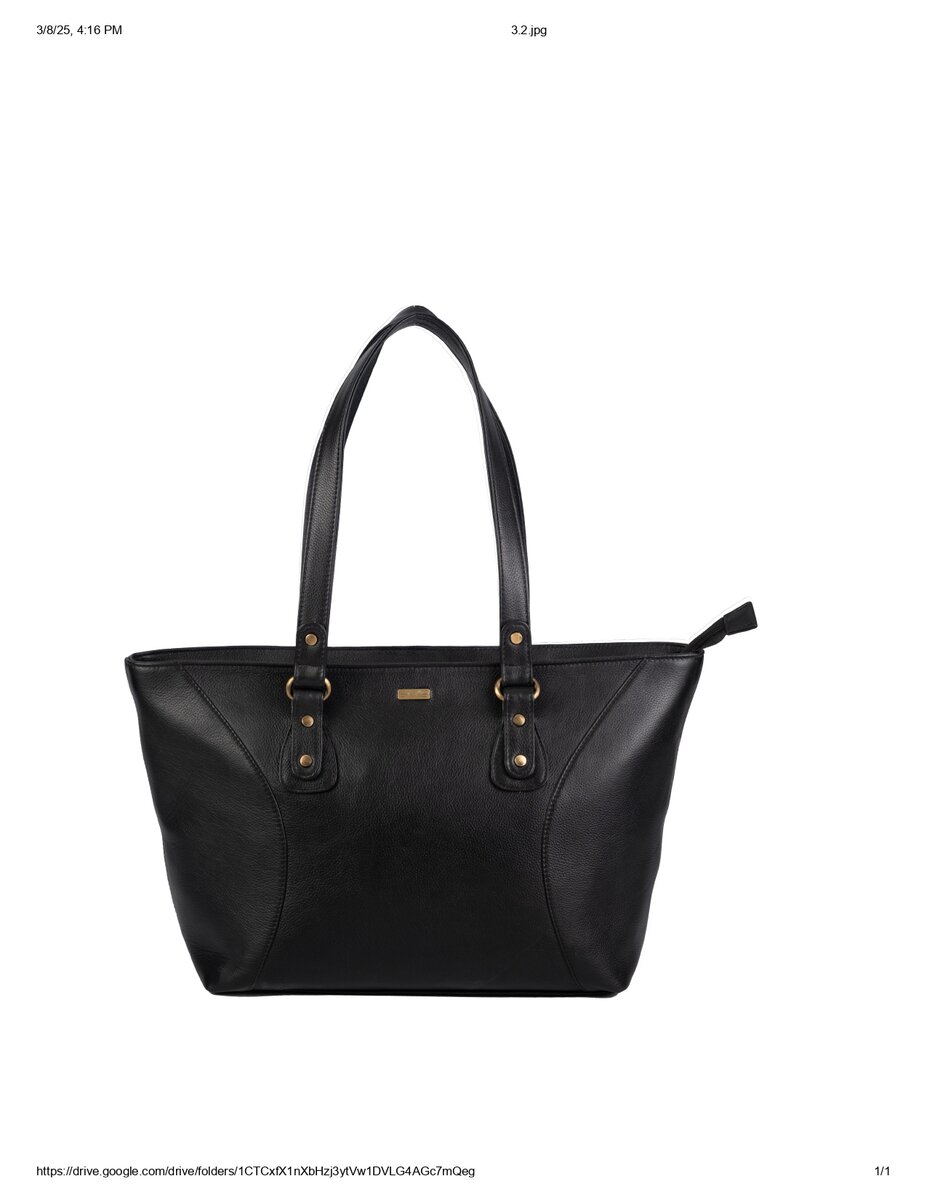 Style 214 (A) Leather Tote Bag view 3