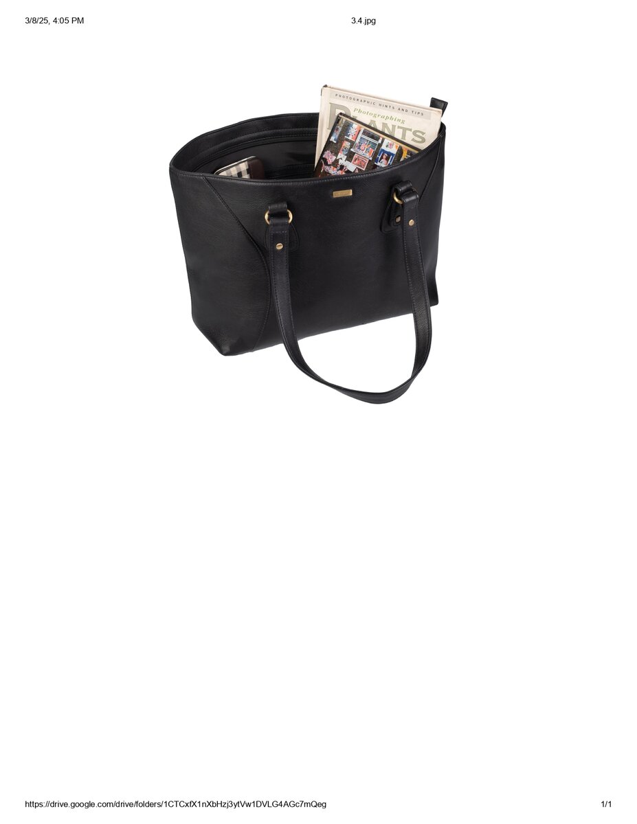 Style 214 (A) Leather Tote Bag view 5