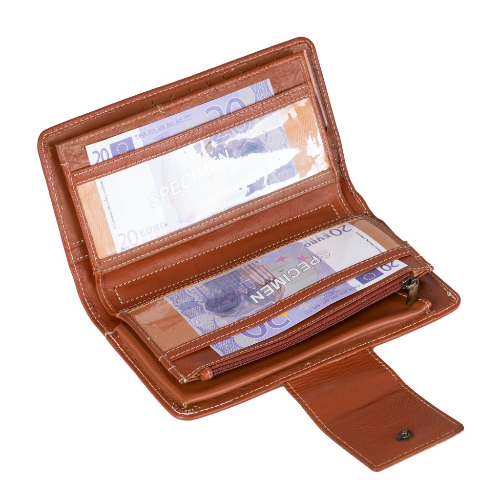 Signature Women's Leather Clutch view 5